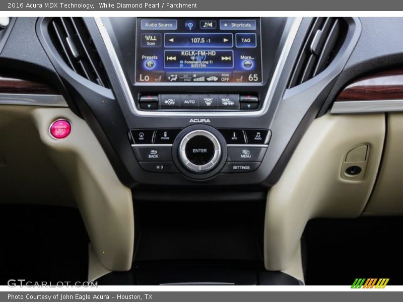 White Diamond Pearl / Parchment 2016 Acura MDX Technology