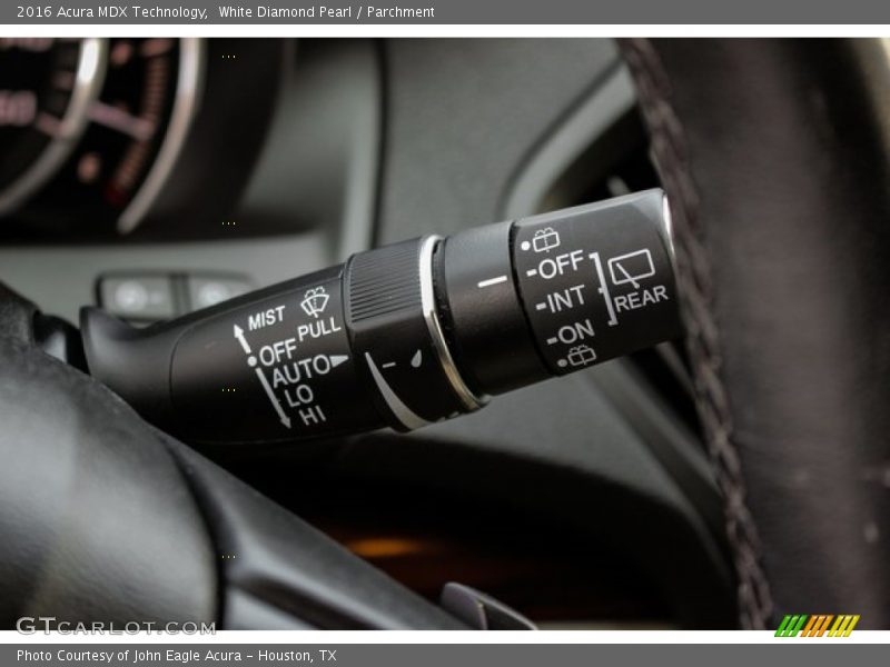White Diamond Pearl / Parchment 2016 Acura MDX Technology