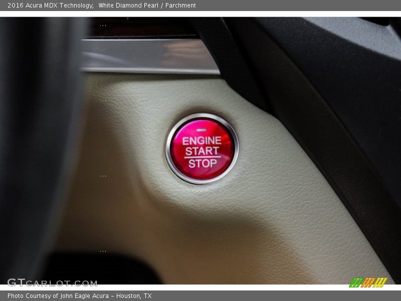 White Diamond Pearl / Parchment 2016 Acura MDX Technology