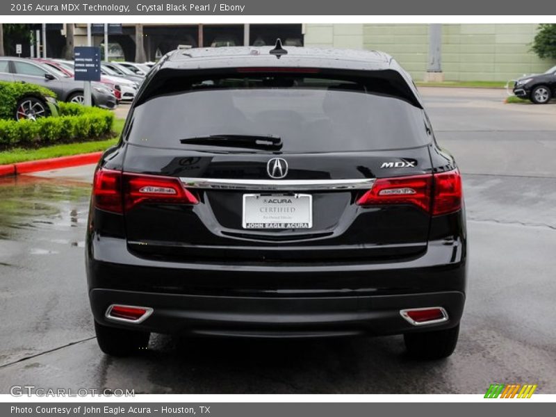 Crystal Black Pearl / Ebony 2016 Acura MDX Technology