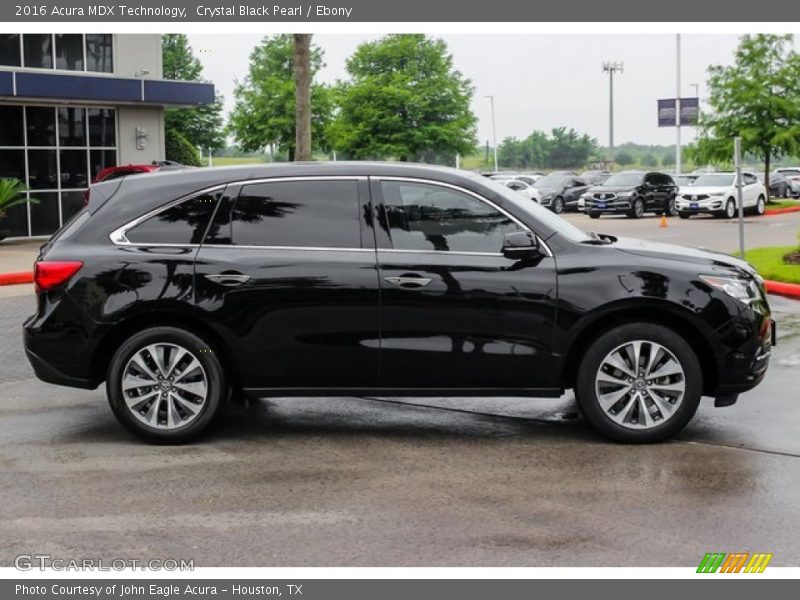 Crystal Black Pearl / Ebony 2016 Acura MDX Technology