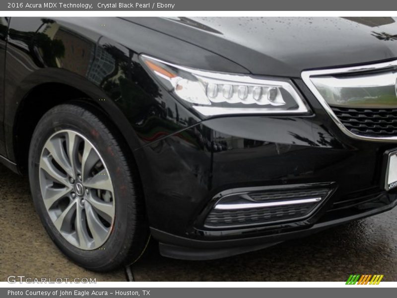 Crystal Black Pearl / Ebony 2016 Acura MDX Technology