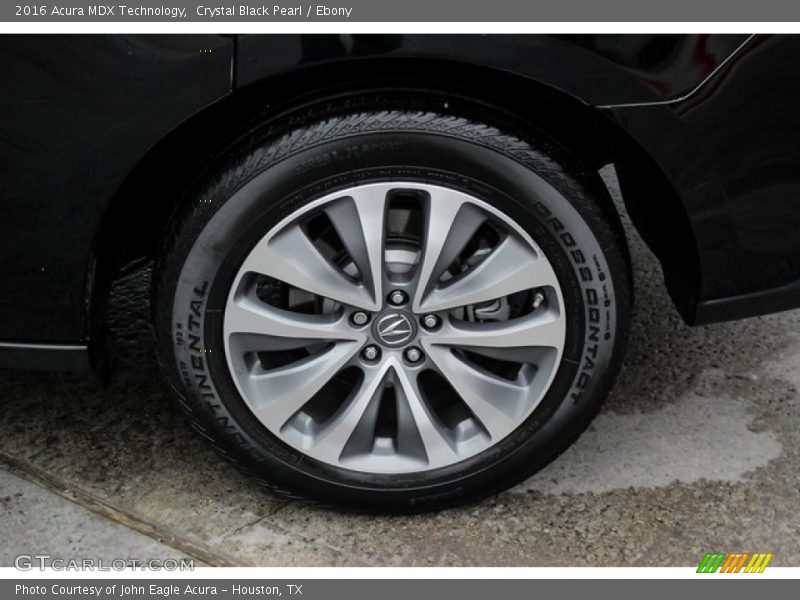 Crystal Black Pearl / Ebony 2016 Acura MDX Technology