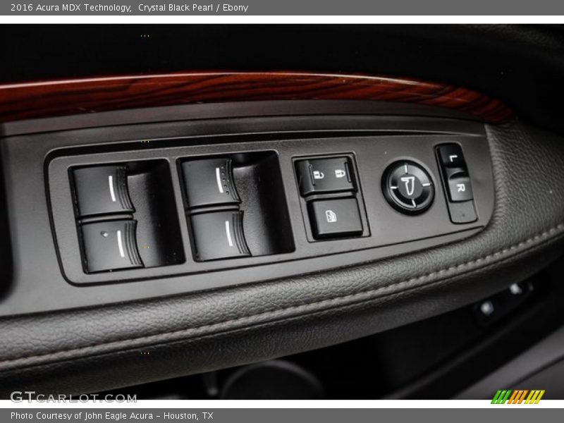 Crystal Black Pearl / Ebony 2016 Acura MDX Technology
