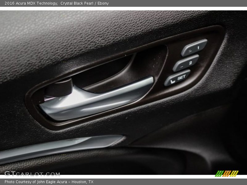 Crystal Black Pearl / Ebony 2016 Acura MDX Technology
