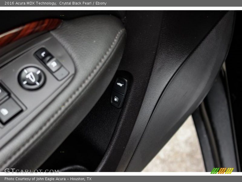 Crystal Black Pearl / Ebony 2016 Acura MDX Technology