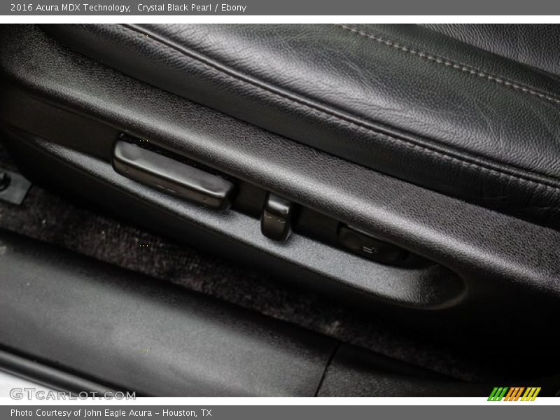 Crystal Black Pearl / Ebony 2016 Acura MDX Technology