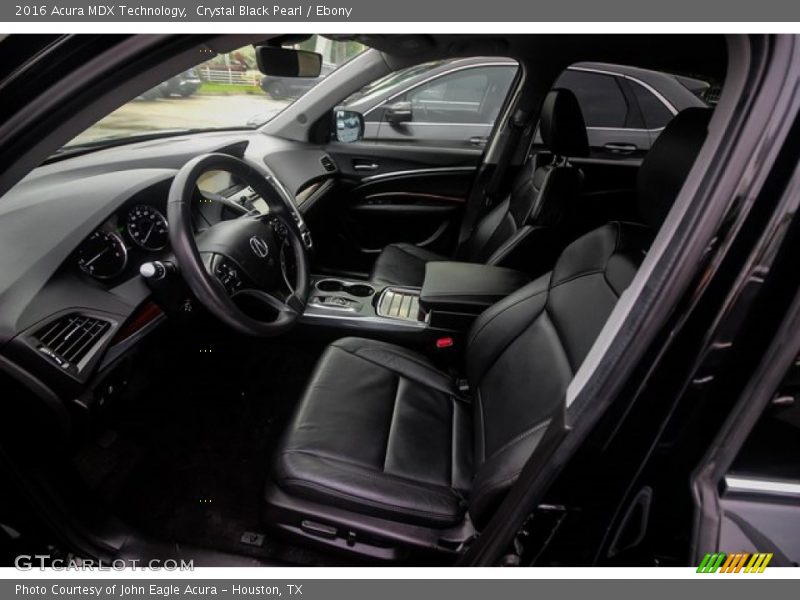 Crystal Black Pearl / Ebony 2016 Acura MDX Technology