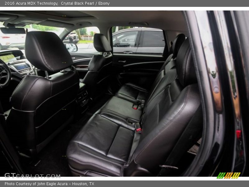 Crystal Black Pearl / Ebony 2016 Acura MDX Technology