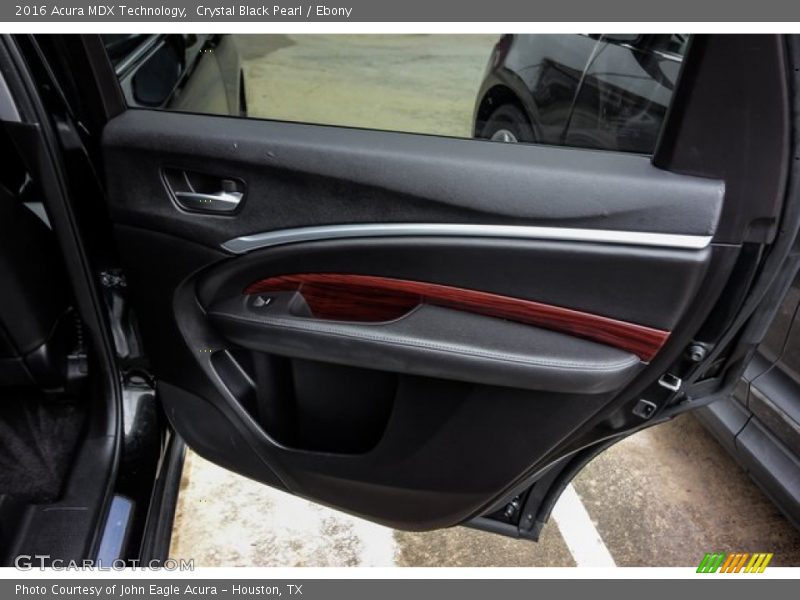 Crystal Black Pearl / Ebony 2016 Acura MDX Technology