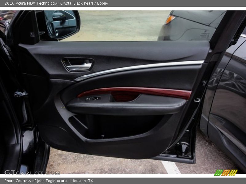 Crystal Black Pearl / Ebony 2016 Acura MDX Technology