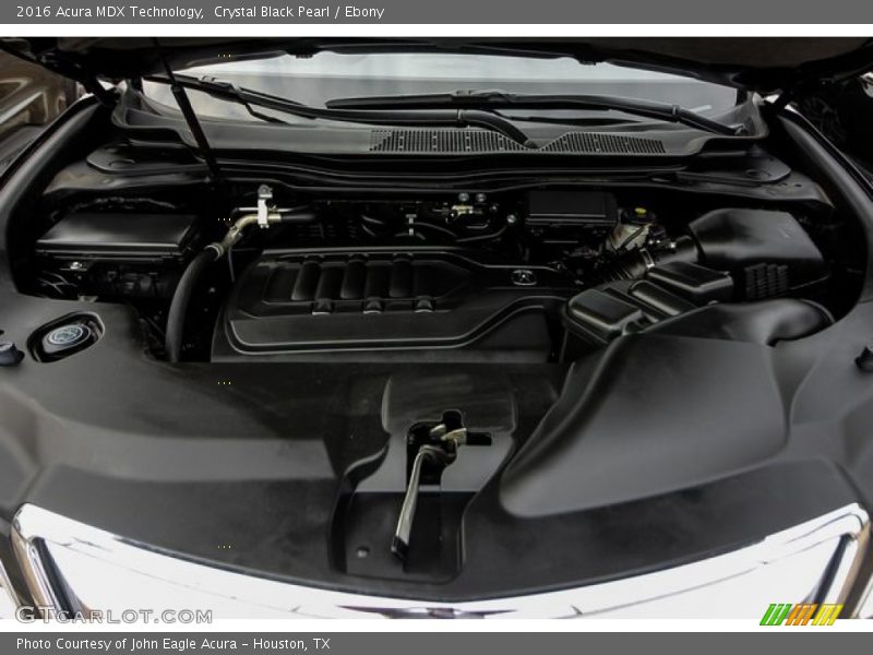 Crystal Black Pearl / Ebony 2016 Acura MDX Technology
