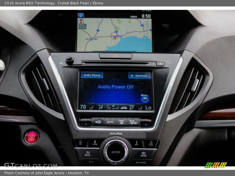 Crystal Black Pearl / Ebony 2016 Acura MDX Technology