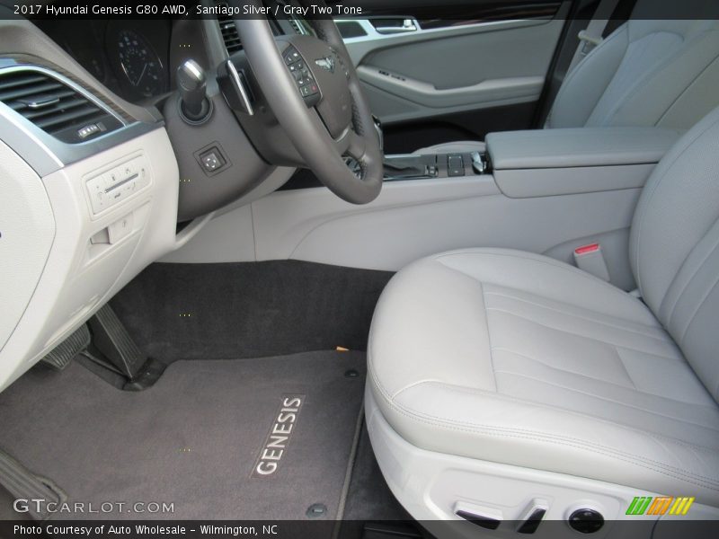 Santiago Silver / Gray Two Tone 2017 Hyundai Genesis G80 AWD