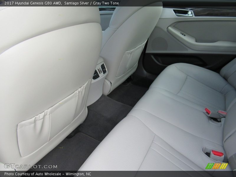 Santiago Silver / Gray Two Tone 2017 Hyundai Genesis G80 AWD