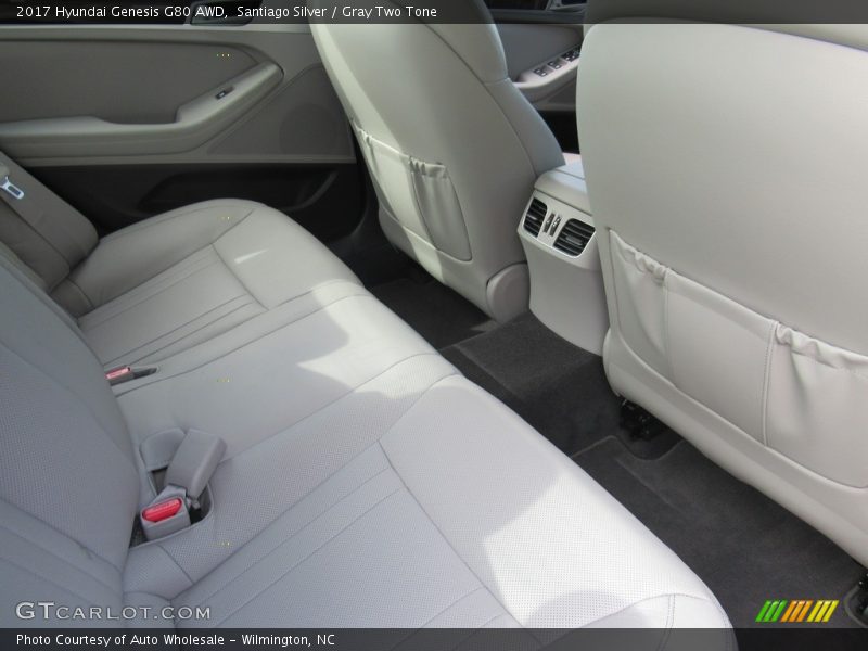 Santiago Silver / Gray Two Tone 2017 Hyundai Genesis G80 AWD
