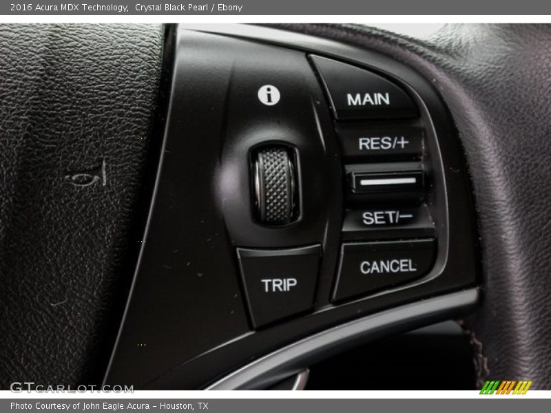 Crystal Black Pearl / Ebony 2016 Acura MDX Technology