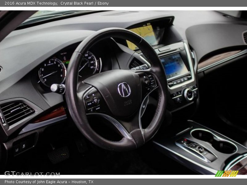 Crystal Black Pearl / Ebony 2016 Acura MDX Technology