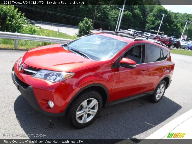 Barcelona Red Metallic / Ash 2013 Toyota RAV4 XLE AWD