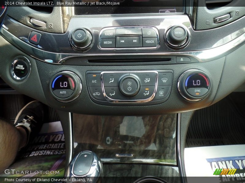 Blue Ray Metallic / Jet Black/Mojave 2014 Chevrolet Impala LTZ
