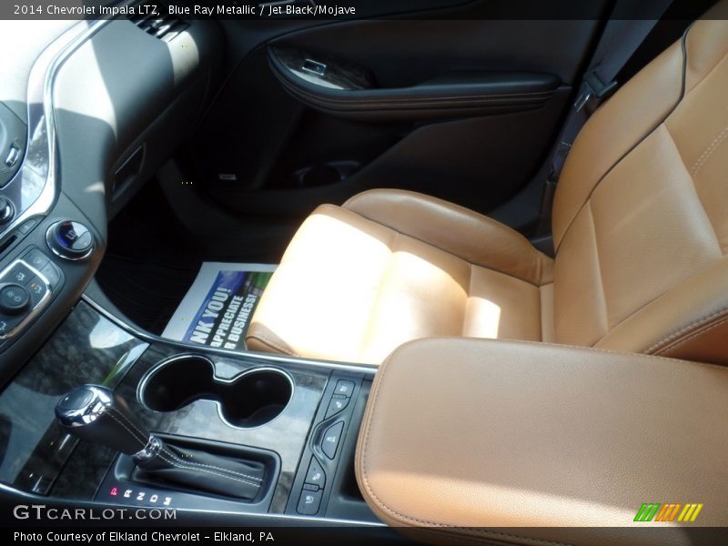 Blue Ray Metallic / Jet Black/Mojave 2014 Chevrolet Impala LTZ