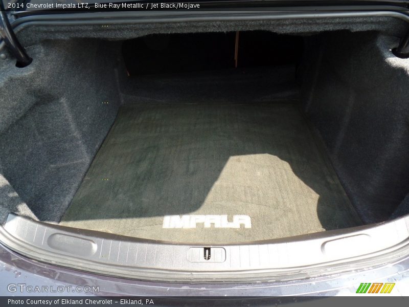 Blue Ray Metallic / Jet Black/Mojave 2014 Chevrolet Impala LTZ