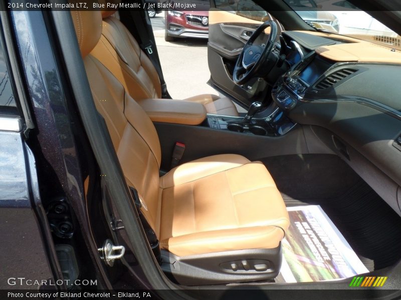 Blue Ray Metallic / Jet Black/Mojave 2014 Chevrolet Impala LTZ