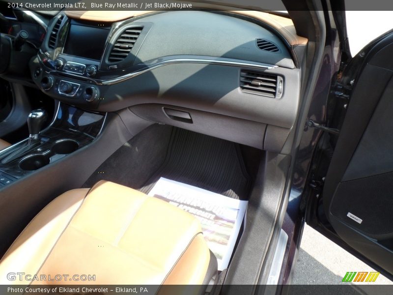 Blue Ray Metallic / Jet Black/Mojave 2014 Chevrolet Impala LTZ