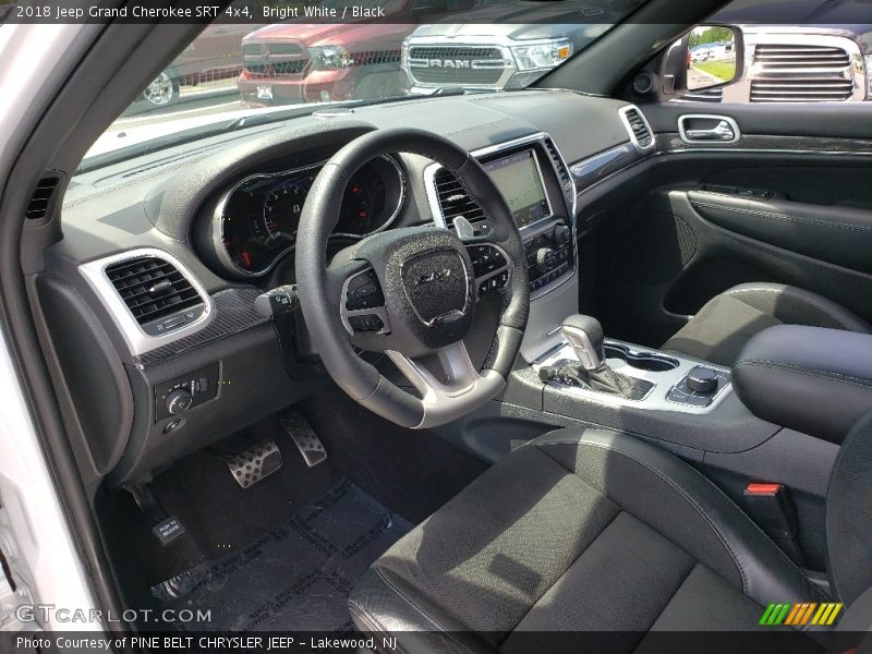 Front Seat of 2018 Grand Cherokee SRT 4x4