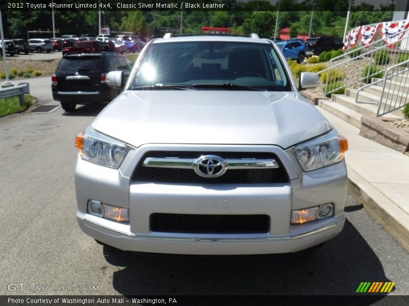 Classic Silver Metallic / Black Leather 2012 Toyota 4Runner Limited 4x4
