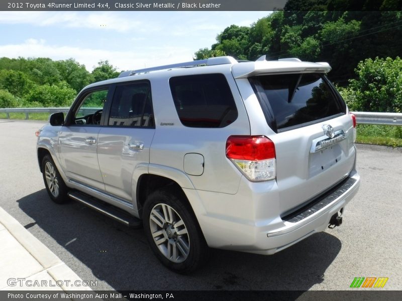 Classic Silver Metallic / Black Leather 2012 Toyota 4Runner Limited 4x4