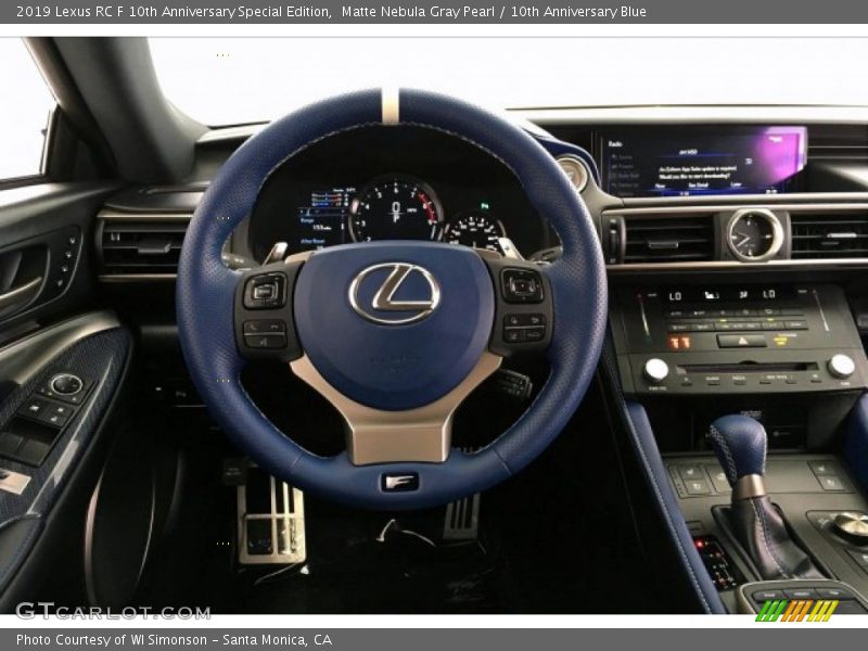  2019 RC F 10th Anniversary Special Edition Steering Wheel