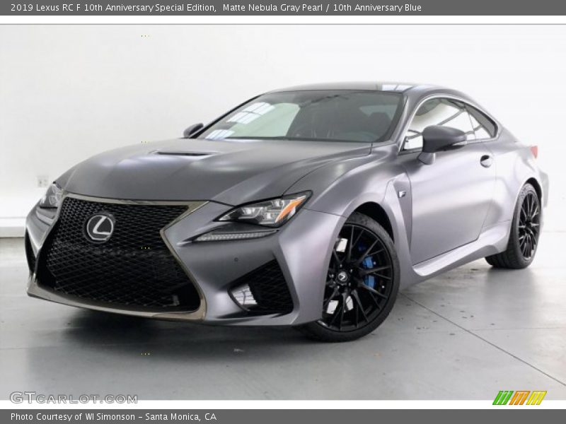 Front 3/4 View of 2019 RC F 10th Anniversary Special Edition