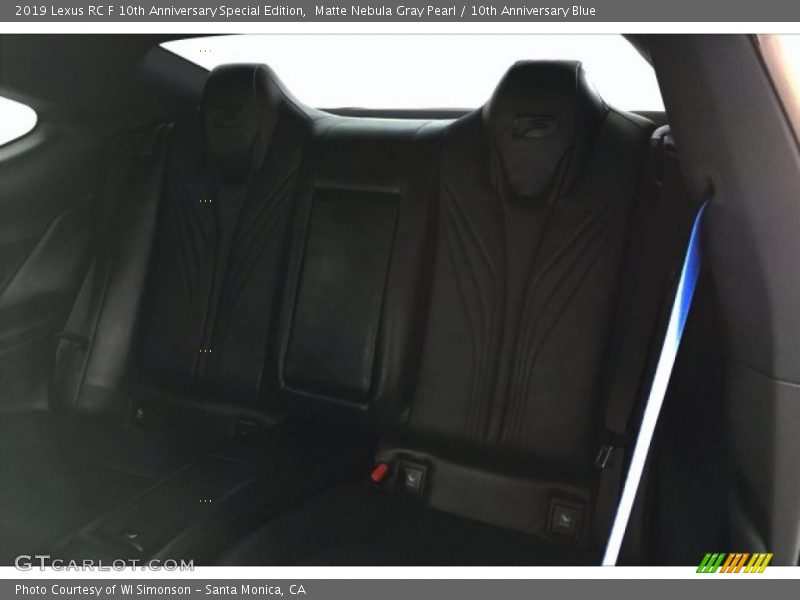 Matte Nebula Gray Pearl / 10th Anniversary Blue 2019 Lexus RC F 10th Anniversary Special Edition