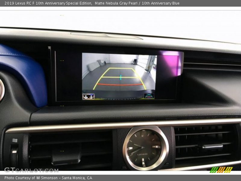 Matte Nebula Gray Pearl / 10th Anniversary Blue 2019 Lexus RC F 10th Anniversary Special Edition