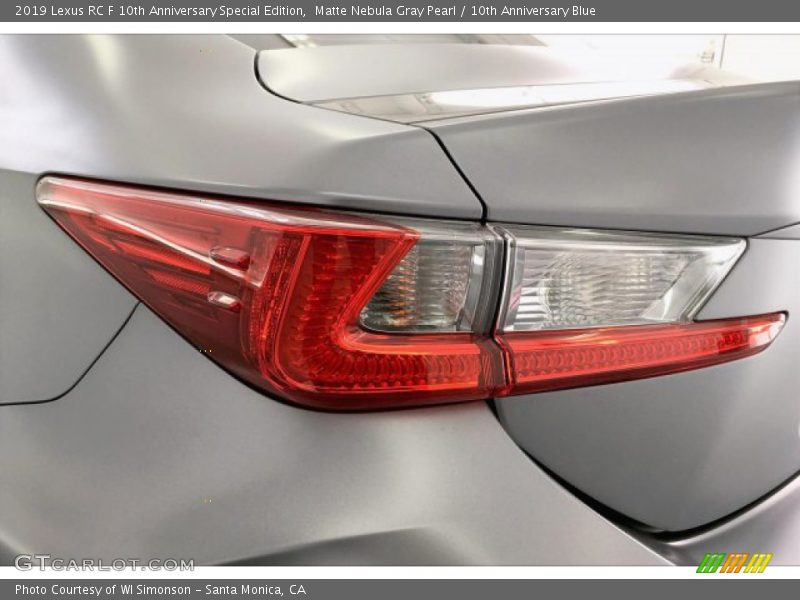 Matte Nebula Gray Pearl / 10th Anniversary Blue 2019 Lexus RC F 10th Anniversary Special Edition