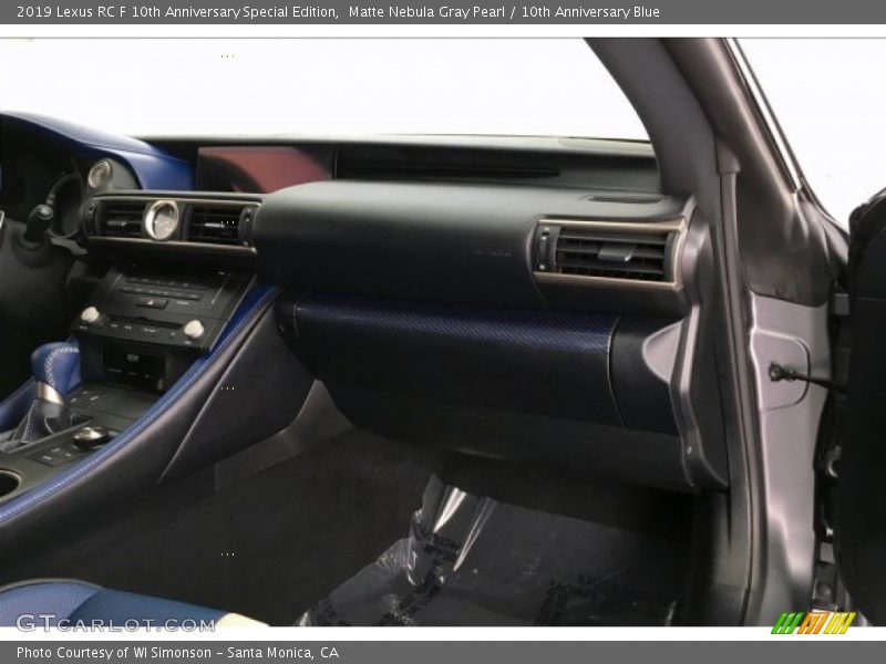 Matte Nebula Gray Pearl / 10th Anniversary Blue 2019 Lexus RC F 10th Anniversary Special Edition