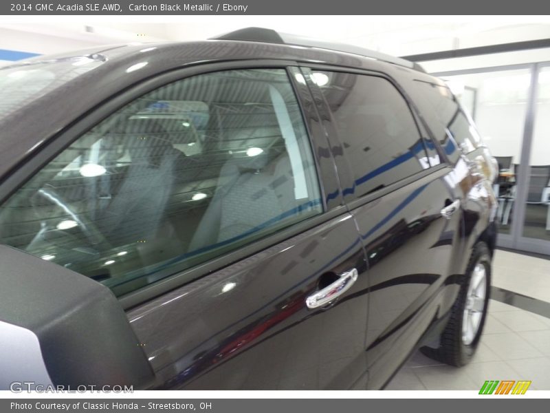 Carbon Black Metallic / Ebony 2014 GMC Acadia SLE AWD