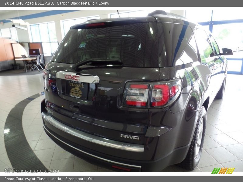 Carbon Black Metallic / Ebony 2014 GMC Acadia SLE AWD