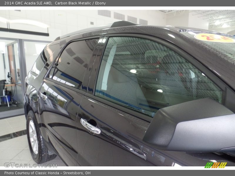 Carbon Black Metallic / Ebony 2014 GMC Acadia SLE AWD