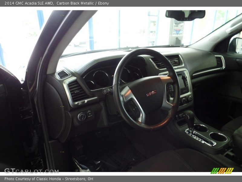 Carbon Black Metallic / Ebony 2014 GMC Acadia SLE AWD