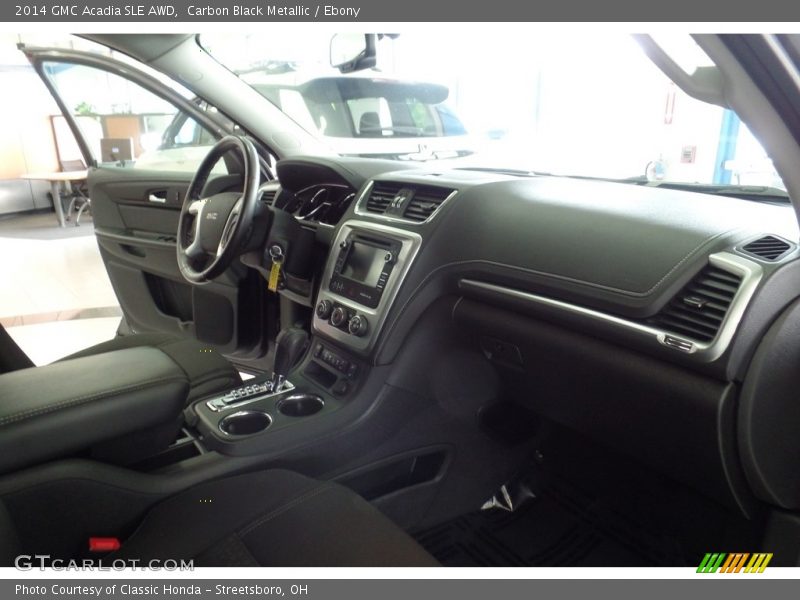 Carbon Black Metallic / Ebony 2014 GMC Acadia SLE AWD