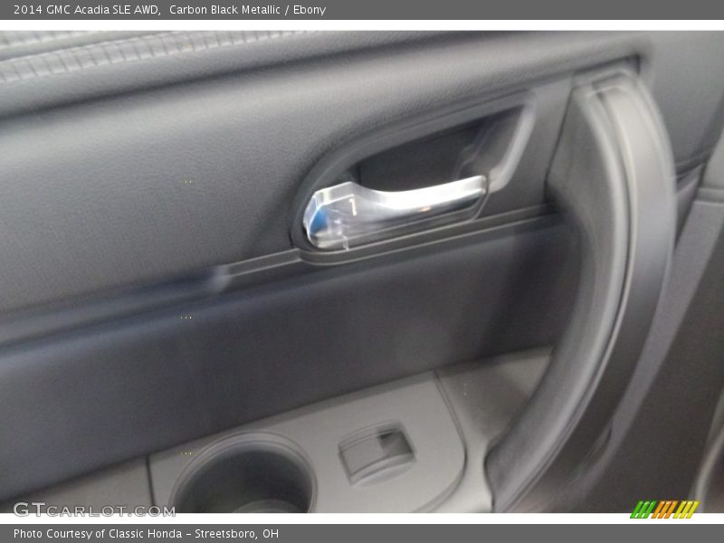 Carbon Black Metallic / Ebony 2014 GMC Acadia SLE AWD