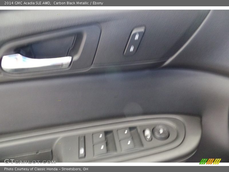 Carbon Black Metallic / Ebony 2014 GMC Acadia SLE AWD