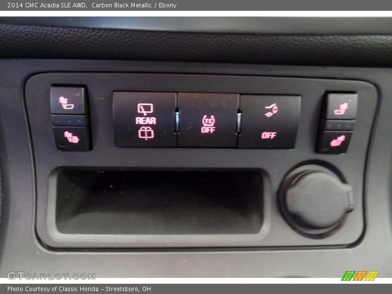 Carbon Black Metallic / Ebony 2014 GMC Acadia SLE AWD