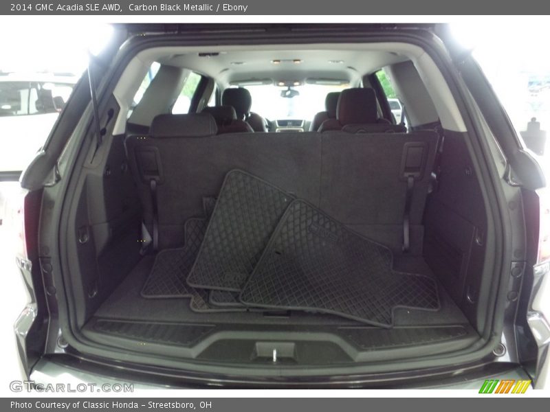 Carbon Black Metallic / Ebony 2014 GMC Acadia SLE AWD