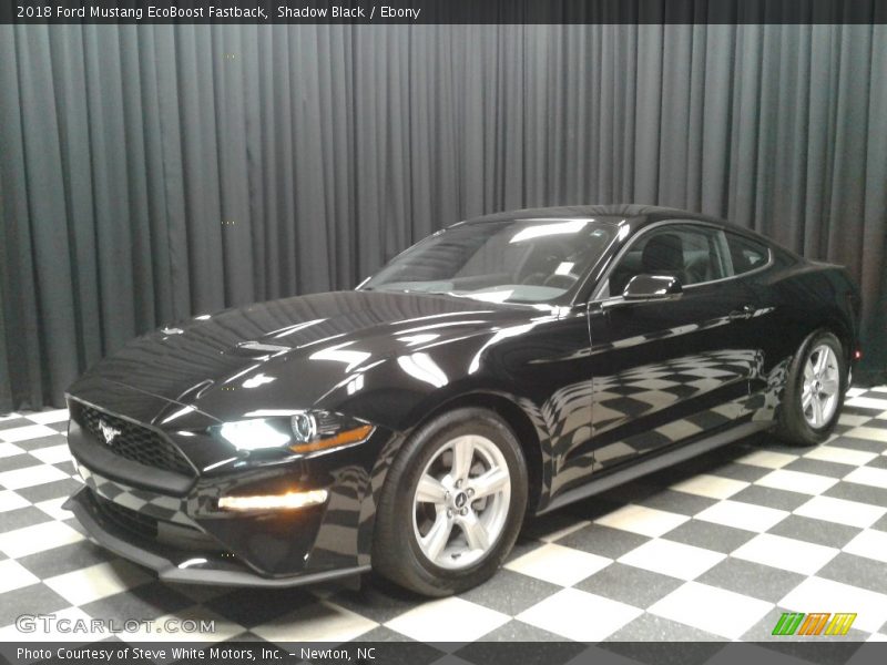 Shadow Black / Ebony 2018 Ford Mustang EcoBoost Fastback