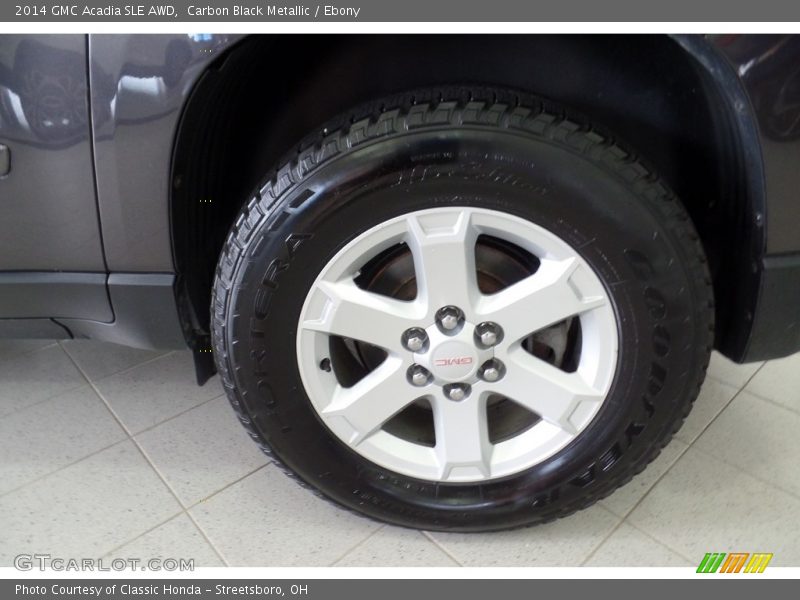 Carbon Black Metallic / Ebony 2014 GMC Acadia SLE AWD