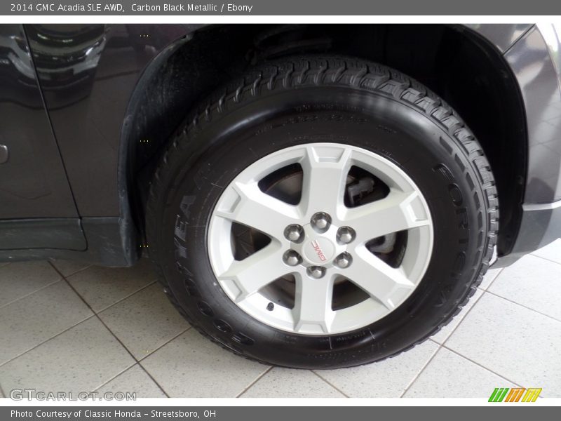Carbon Black Metallic / Ebony 2014 GMC Acadia SLE AWD