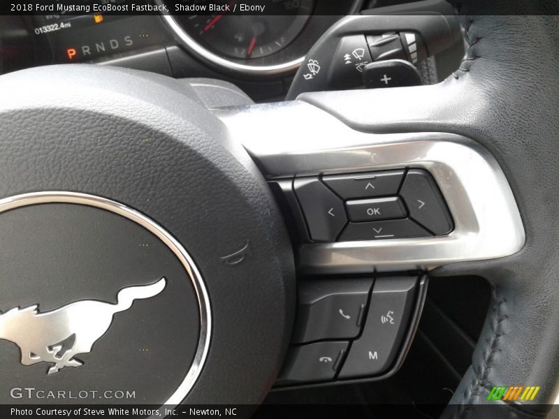 Shadow Black / Ebony 2018 Ford Mustang EcoBoost Fastback